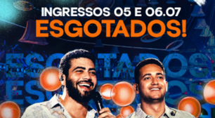 Henrique e Juliano esgotam mais um show e anunciam terceira data em SP; confira