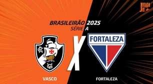 Vasco x Fortaleza: onde assistir, escalações e arbitragem