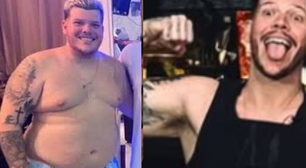 'Passado e o presente': Ferrugem perde mais de 35kg e impressiona em nova foto