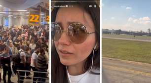 Monica Iozzi passa sufoco após aeronave apresentar pane elétrica: 'Deu ruim'