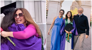 Claudia Raia e Sandra Annenberg celebram formatura das filhas nos EUA: 'Orgulho'
