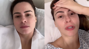 Ana Paula Renault passa por cirurgia de emergência após crise de dor: 'Não conseguia movimentar os pés'