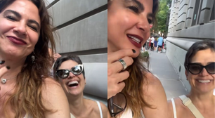 Encontro de ícones! Luciana Gimenez encontra Sandra Annenberg e faz elogio inusitado
