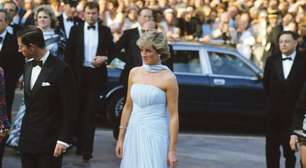 Há 38 anos em Cannes, princesa Diana homenageava ícone da moda real que morreu 5 anos antes e tragicamente da mesma maneira que ela