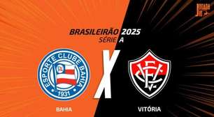 Bahia x Vitória: onde assistir, escalações e arbitragem