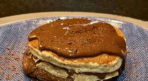 Panqueca de banana e ganache : sem trigo e leite, quero
