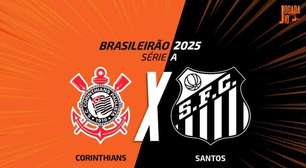 Corinthians x Santos: onde assistir, escalações e arbitragem