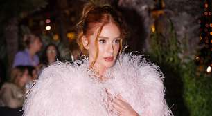 Marina Ruy Barbosa troca de look e usa plumas e calça em Cannes