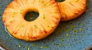 Abacaxi na Airfryer: sobremesa quente, fácil e aromática