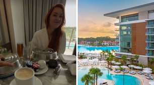 Sofia Liberato passa lua de mel em resort 5 estrelas; diária chega a R$ 20 mil