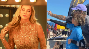 Luana Piovani elogia o ex-marido, Pedro Scooby