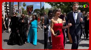 Equipe de 'O Agente Secreto' dança frevo no tapete vermelho de Cannes