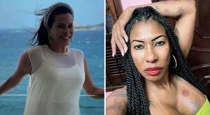 Briga! Narcisa e Inês Brasil se estranham nos bastidores do 'Lady Night'