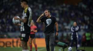 Cuca avalia o empate do Atlético-MG no clássico: 'levamos um ponto em uma animosidade inversa à nós'
