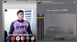 F1: Jack Doohan se pronuncia no Instagram após ataques