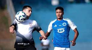 Corinthians vence, encerra jejum e põe pressão no Cruzeiro no Brasileirão Sub-20