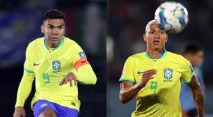 Casemiro e Richarlison podem receber nova chance na Seleção