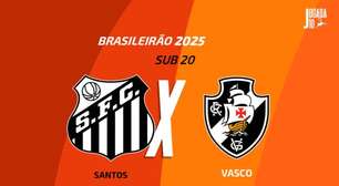 Santos x Vasco (Sub-20): onde assistir, escalações e arbitragem