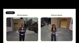 Google mostrou novos óculos pela primeira vez com uma demonstração real: um inesperado evento ao vivo e uma aposta alta