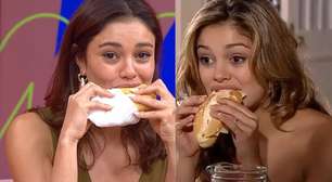 Insuperável! Sophie Charlotte revive 'meme do pão' ao vivo e web se diverte: 'Ela não aguenta mais'