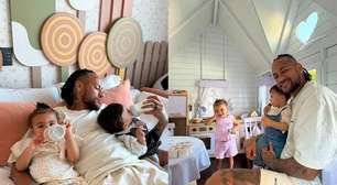 Neymar expõe raro registro de encontro entre Mavie e Helena