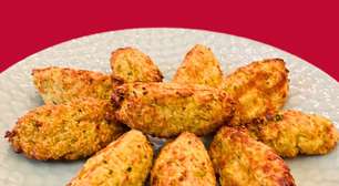 Bolinho de couve-flor na Airfryer: sem trigo e super crocante