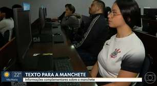 SPTV comete gafe ao vivo e exibe mensagem bizarra durante reportagem