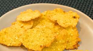 Chips de arroz com sobras: saudáveis, sem trigo e no forno