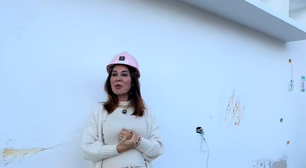 Maíra Cardi passa perrengue durante reforma de mansão com armário de cozinha suspenso