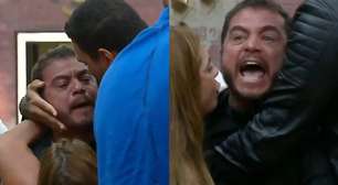 'Power Couple': Dhomini tem surto ao vivo e é retirado para atendimento