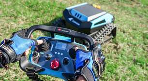 Os novos cortadores de grama elétricos com controle remoto vão mudar sua relação com o mato