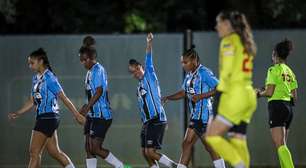 Grêmio goleia o Instituto 3B e encurta distância para o G8 do Brasileirão Feminino A1