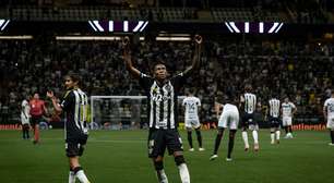 Patrick anota primeiro gol como profissional em vitória do Atlético-MG: "só agradecer"