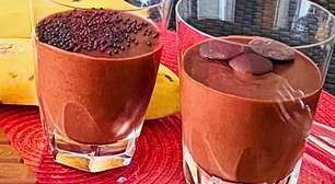 Mousse fácil e saudável: 2 ingredientes, sem açúcar, vem ver