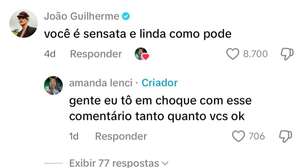 João Guilherme é detonado após elogiar influenciadora comprometida