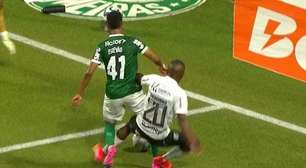 CBF divulga áudio do VAR do pênalti em Estêvão na vitória do Palmeiras