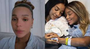 Brunna Gonçalves expõe dificuldades após nascimento da filha: 'Consegui tomar banho'