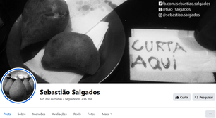 Sebastião Salgado inspirou nome de página de memes com mais de 1 milhão de seguidores