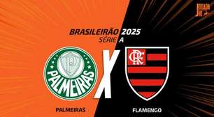 Palmeiras x Flamengo: onde assistir, escalações e arbitragem