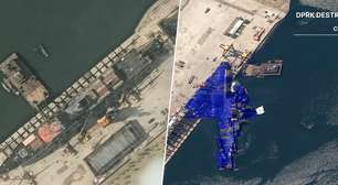 Coreia do Norte acabou de lançar ao mar sua fragata com sistema vertical de mísseis; mas parece que ela entrou em uma furada