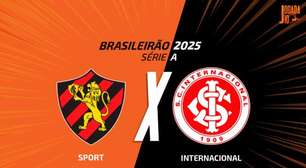 Sport x Internacional, AO VIVO, com a Voz do Esporte, às 14h30