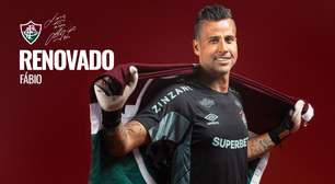 Fluminense renova contrato do goleiro Fábio