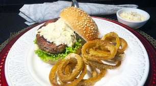 Dia do Hambúrguer: receita gourmet suculenta com molho aioli