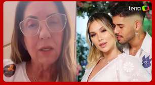 Mãe de Virginia desabafa e diz que foi pega de surpresa com o fim do casamento da filha com Zé Felipe