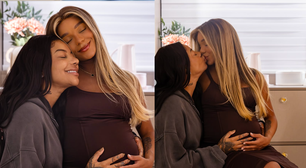 Ludmilla e Brunna viajam de volta para o Brasil com a filha de 16 dias: 'Fiz nebulização'