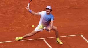 João Fonseca é anulado por nº 5 do mundo e está eliminado de Roland Garros