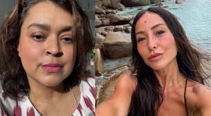 Em tratamento nos EUA, Preta Gil recebe surpresa de Sabrina Sato: 'Mimada'