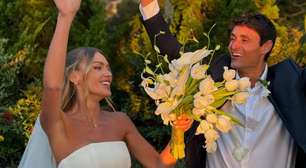 Casamento de Bárbara Heck: de vestido tomara que caia com véu gigante, ex-BBB reúne Viih Tube, Eliezer e mais ex-participantes em cerimônia ao ar livre. Fotos!