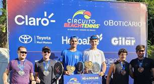 Top 10 mundial, Daniel Mola é campeão da etapa inaugural de Bauru (SP) do Circuito Beach Tennis