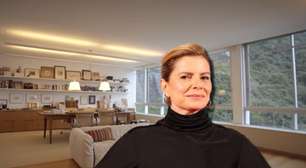 Apartamento de Debora Bloch tem sala 'quiet luxury' onde ela decora falas de Odete Roitman